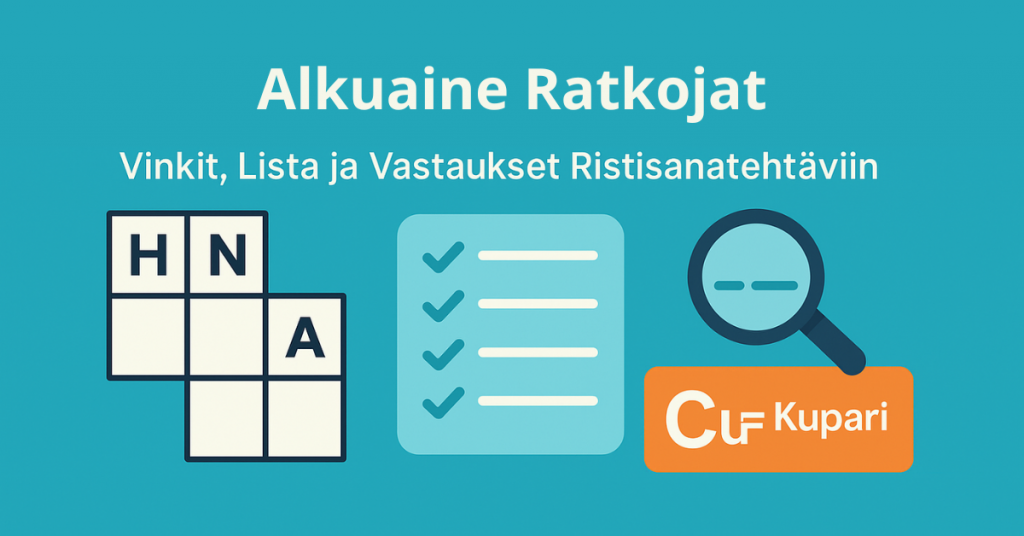 alkuaine ratkojat